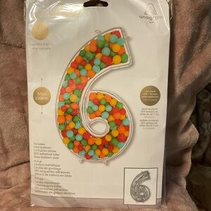 Number 6 balloon kit